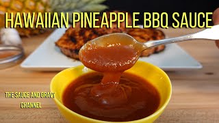 Stoking up that grill and needing a tasty BBQ sauce Try this homemade Hawaiian Pineapple BBQ Sauce [upl. by Irbmac121]