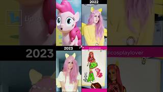 My Little Pony  Who best 2023 vs 2024 Flutershy mayamystic cosplay mlp [upl. by Aleta]