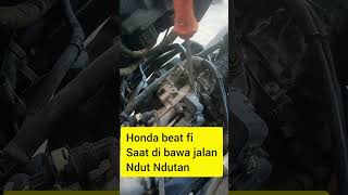 Honda beat fi di bawa jalan ndutndutan beatinjeksi [upl. by Arua]