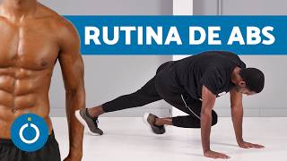 RUTINA de PLANCHAS Abdominales 🔛 15 MINUTOS [upl. by Dorella]