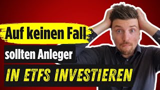 Studie enthüllt Keine ETFs kaufen Deswegen sind Aktien besser  MSCI World ETF an Börse verkaufen [upl. by Alejoa]