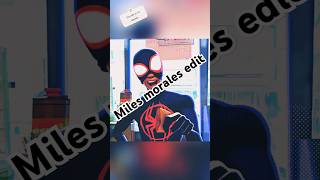 Miles morales edit spiderman acrossthespiderverseeditcapcutviralvideoviralshorts [upl. by Borgeson]