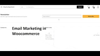 How to add newsletter subscription in wordpress  Mailpoet in woocommerce for free email marketing [upl. by Iralam]