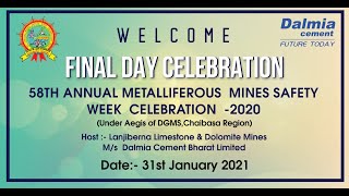 58th Annual Metalliferous Mines Safety Week2020 [upl. by Atirres]