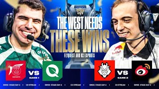 THE WEST FIGHTS FOR THE TOP  WORLDS 2024 SWISS STAGE DAY 4 PART 2  CAEDREL [upl. by Ozan746]