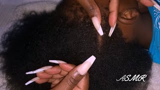 ASMRNitpicking and Scratching Scalp To Help You Relax 🥱💤 [upl. by Anirahc]