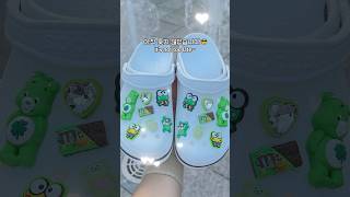 여름 국룰이잖아요 크록스 지비츠 만들기💚🍀 Making Crocs Jibbitz feat Sanrio [upl. by Zel]