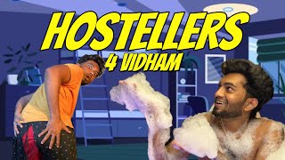 Hostellers 4 Vidham 😂 Full collection 🔥 [upl. by Franky]