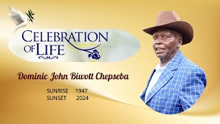 In Loving Memory of Dominic John Biwott Chepseba [upl. by Nolrah372]