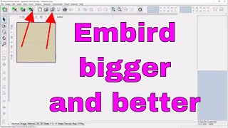 Embird Tips and Tricks to make Embird Embroidery BIGGER and easier🤓 [upl. by Elletnohs761]