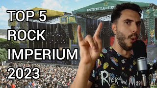 TOP 5 BANDAS ROCK IMPERIUM 2023 [upl. by Aisyat]