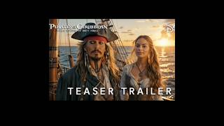 Pirates of the Caribbean 6 Sea Of Shadows  Official Trailer  JohnnyDepp JennaOrtega [upl. by Ardnovahs]