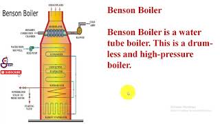 Benson Boiler construction and working notes Boiler type  Water tube boiler Easy way EnglishampTamil [upl. by Hogue]