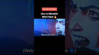 Jinx vs Warwick  Arcane Season 2 Episode 4 Vander Returns Act 2 [upl. by Ruiz567]