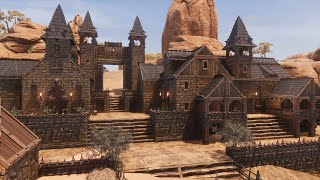 Conan Exiles  quot The Tavern of Al Merayahquot under construction Xbox no mods [upl. by Ellinet]