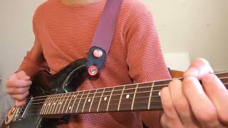 Dry Cleaning  Scratchcard Lanyard guitar cover [upl. by Ydnec]