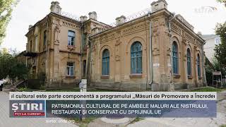 Patrimoniu cultiural de pe ambele maluri ale Nistrului restaurat și conservat cu susținerea UE [upl. by Esinnej]