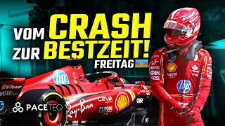 Freitag Baku Sind Leclerc amp Ferrari jetzt wieder Favorit [upl. by Larkins745]