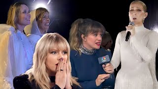 Celebs React To Celine Dions Comeback Olympics PerformanceTaylor Swift Kelly Clarkson Hoda [upl. by Ludvig]