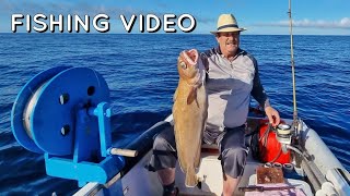 Fishing video Pesca nos Açores Abrótea Cântaro Boca Negra [upl. by Katey]