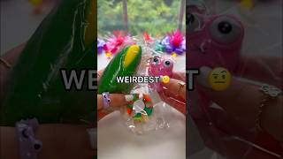 Unboxing the WEIRDEST 1 FIDGETS from Amazon 😱🤨😳 sensory squishy [upl. by Nit]