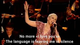 Annie Lennox  No More quot I Love Yous quot with lyrics LIVE [upl. by Asenaj]