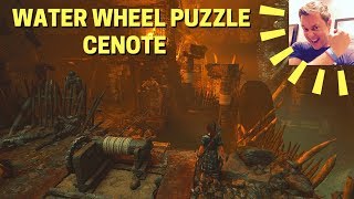 Shadow of the Tomb Raider Cenote Water Wheel Puzzle Invasive Species [upl. by Oribel]