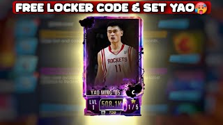 Claimed Antimatter Set Yao Ming And Get New Dwayne Wade Locker Code NBA 2k Mobile [upl. by Ydniahs]