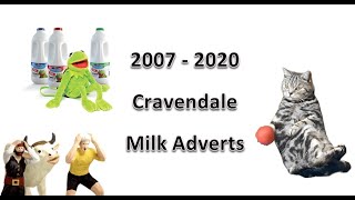 20072020 Cravendale Milk Advert Compilation inc Cats Muppets amp others [upl. by Lavotsirc]