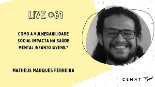 61  Como a vulnerabilidade social impacta na saúde mental infantojuvenil [upl. by Colas]