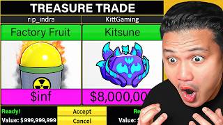 Trading Factory Devil Fruits For 24 Hours  Blox Fruits [upl. by Aroda]