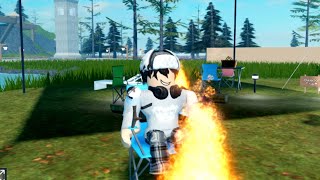 Roblox Camping Experience Roblox Backpacking [upl. by Torrence]