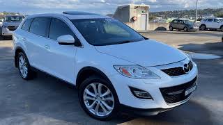 2012 Mazda CX9 Grand Touring 7 Seater SUV in Pearl White 18999 [upl. by Sadonia726]