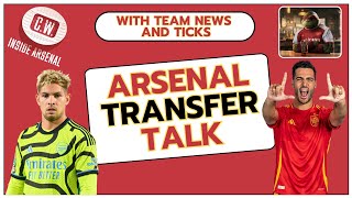 Arsenal transfer talk Merino interest  Smith Rowe bids  Nelson exit  Obi Martin rumours [upl. by Pippas]