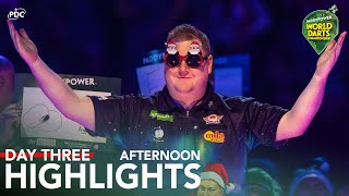 OFF THE MARK Day Three Afternoon Highlights  202324 Paddy Power World Darts Championship [upl. by Pearlstein938]