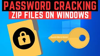 Cracking ZIP File Passwords on Windows  TOO EASY [upl. by Araiet]