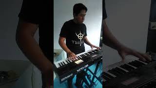 PROBANDO ROLAND XPS30  THERION  FRAGMENTO  THE RISE OF SODOM AND GOMORRAH  KEYBOARD 2024 [upl. by Remled]