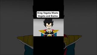 King Vegeta Meets Vegeta and Bulma shorts dragonball dragonballsuper vegeta [upl. by Unni]