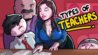 Types of CREEPY Teachers in School  Hindi Animated Storytime [upl. by Oby]