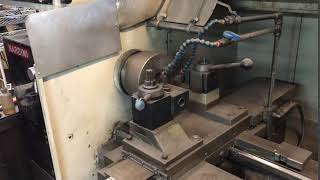 Nardini F Trace CNC Lathe with Fanuc 20T Control [upl. by Hanikehs]