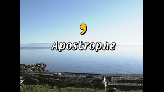 What Is an Apostrophe A Punctuation Poem from Marie [upl. by Crowe]