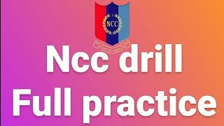 Basic Ncc Drill full practice Ncc parade pratice Ncc 37 bn ghaziabad up [upl. by Namas]