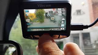 Telecamera auto doppia a 1080 Vikcam Dual Camera [upl. by Turrell]