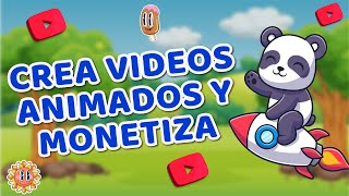 ✅ Cómo Hacer Videos Animados para YouTube y Monetizar de Manera Rápida 🚀 [upl. by Llebasi]