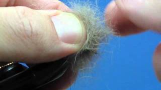 Beginner Fly Tying Tips  Part 7 The Hares Ear Nymphwmv [upl. by Aztilem]