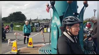 LIVERPOOLCROSBYFORMBYSOUTHPORT BIKE RIDE EASTER SUNDAYAND THE NEW BOARDMAN COMP ROAD BIKE 🚲🚲 [upl. by Chrisse]