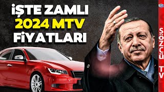 Ayağınızı Gazdan Kesecek Zam MTV 2024 Zammı Belli Oldu İşte Yeni Fiyatlar [upl. by Zebaj503]