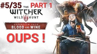 GERALT NA PAS PERDU LA MAIN   The Witcher 3 DLC Blood amp Wines  Épisode 535 part 1 [upl. by Carrick]