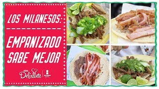 ¡EMPANIZADO SABE MEJOR Tacos de Milanesa [upl. by Thorndike236]