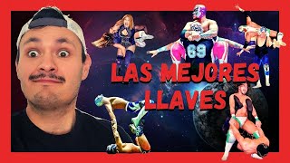 😱Nombres de llaves de lucha libre mexicana 👉 EXPLICADAS 1 X 1 [upl. by Haisoj]